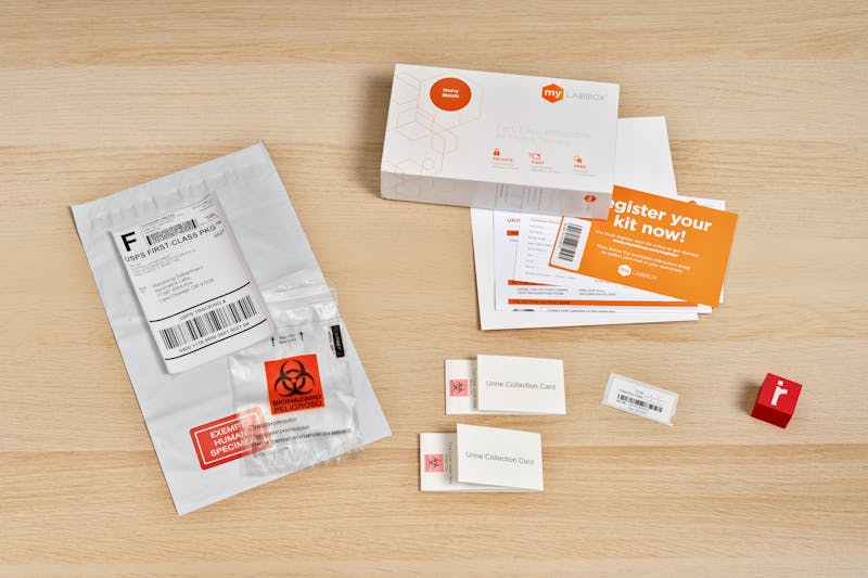 MyLab Box Heavy Metals test kit