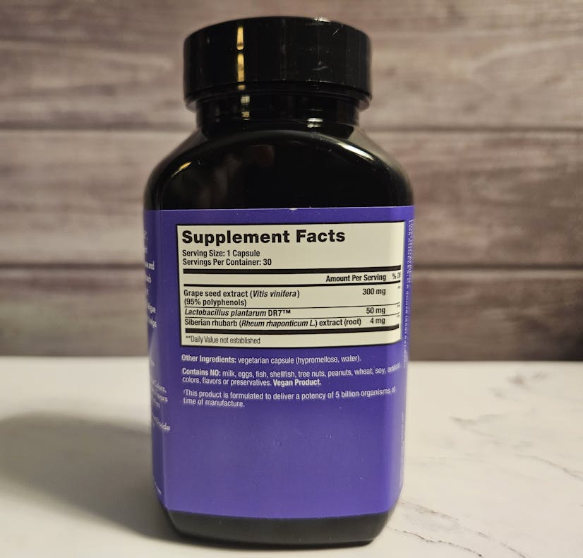 ingredient label of Fan Club