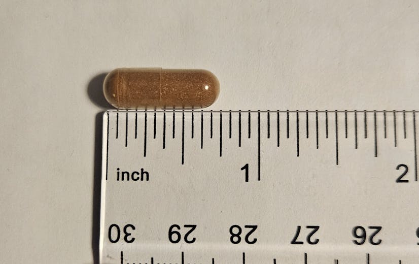 pill size of HUM’s Fan Club supplement