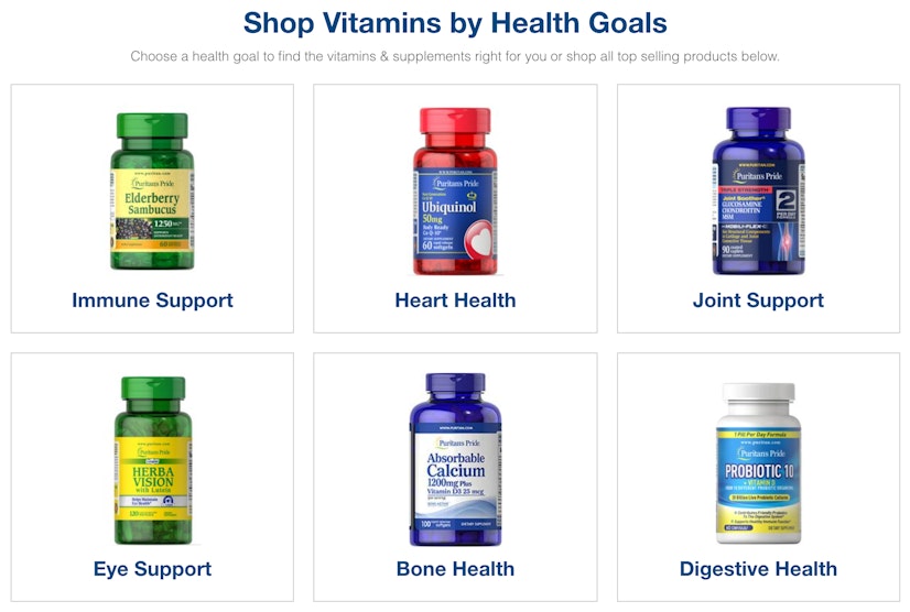 Puritans Pride Supplements