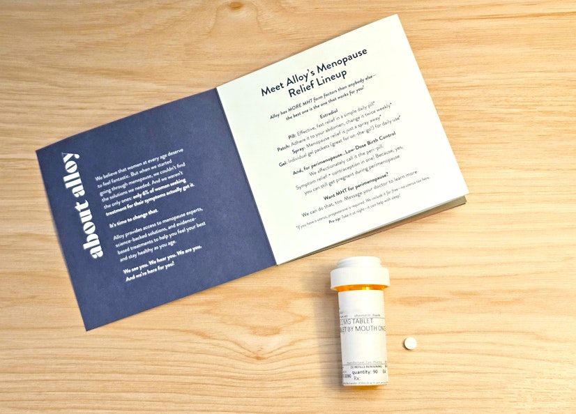Alloy Menopause Review Booklet And Estrogen
