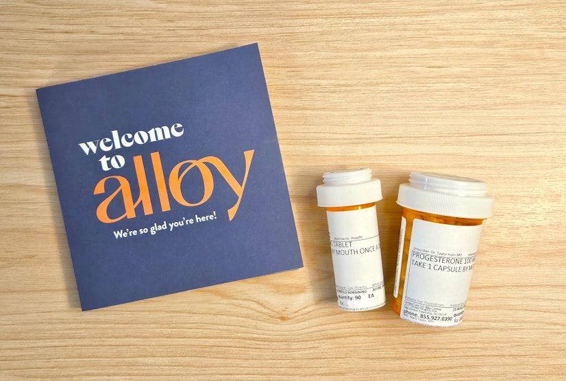 Alloy Menopause Review Pill Bottles