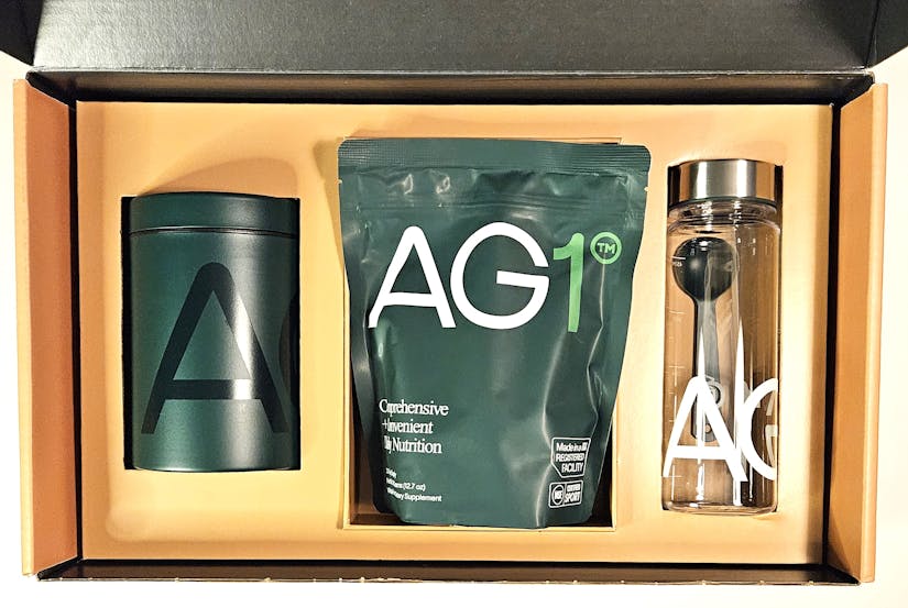 Athletic Greens Box Content