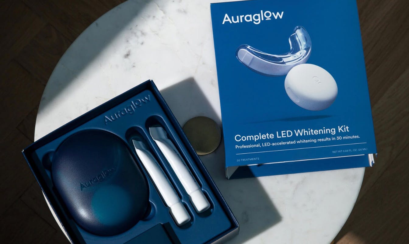 aura glow teeth whitening reviews