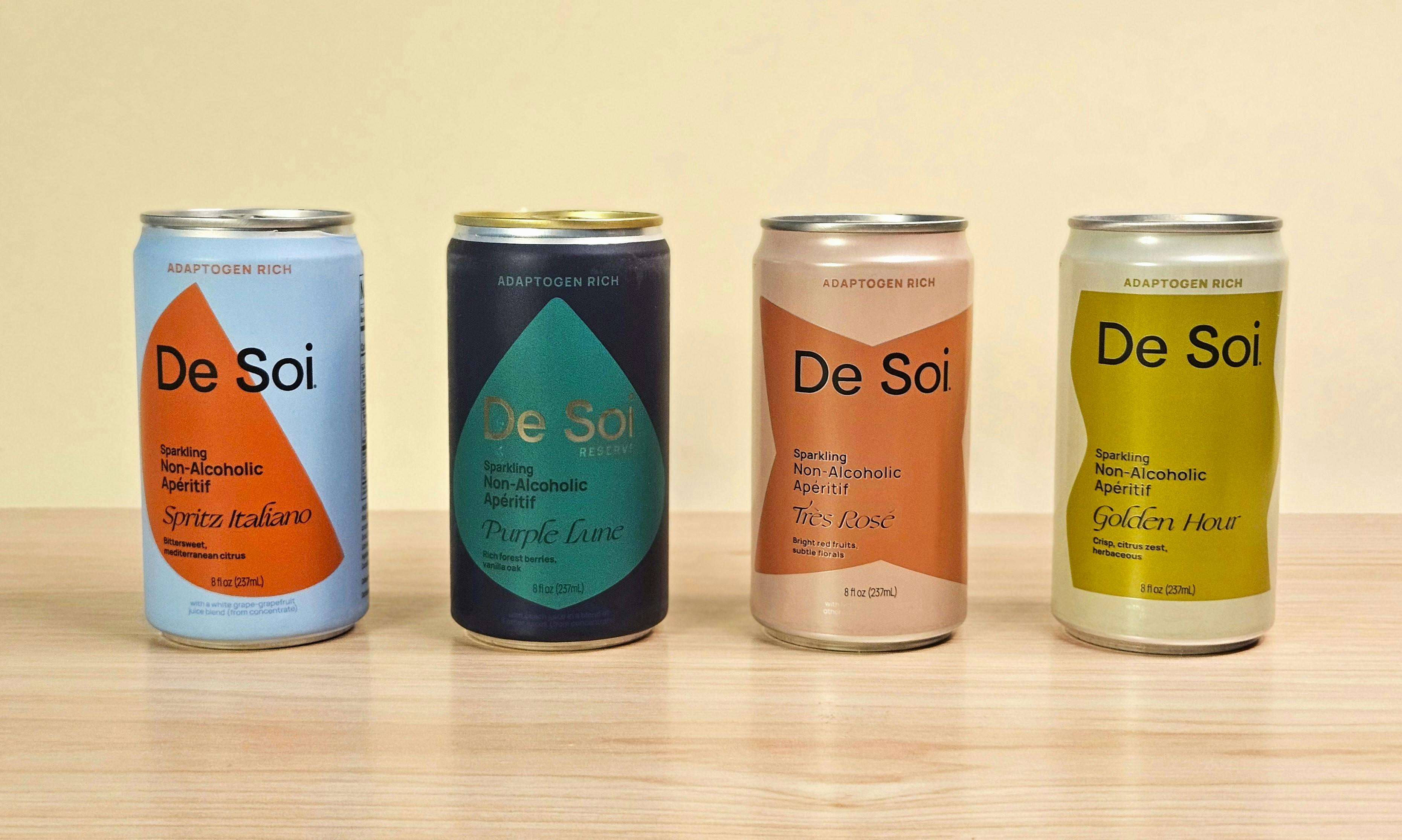 Best Adaptogen Drinks De Soi Lineup