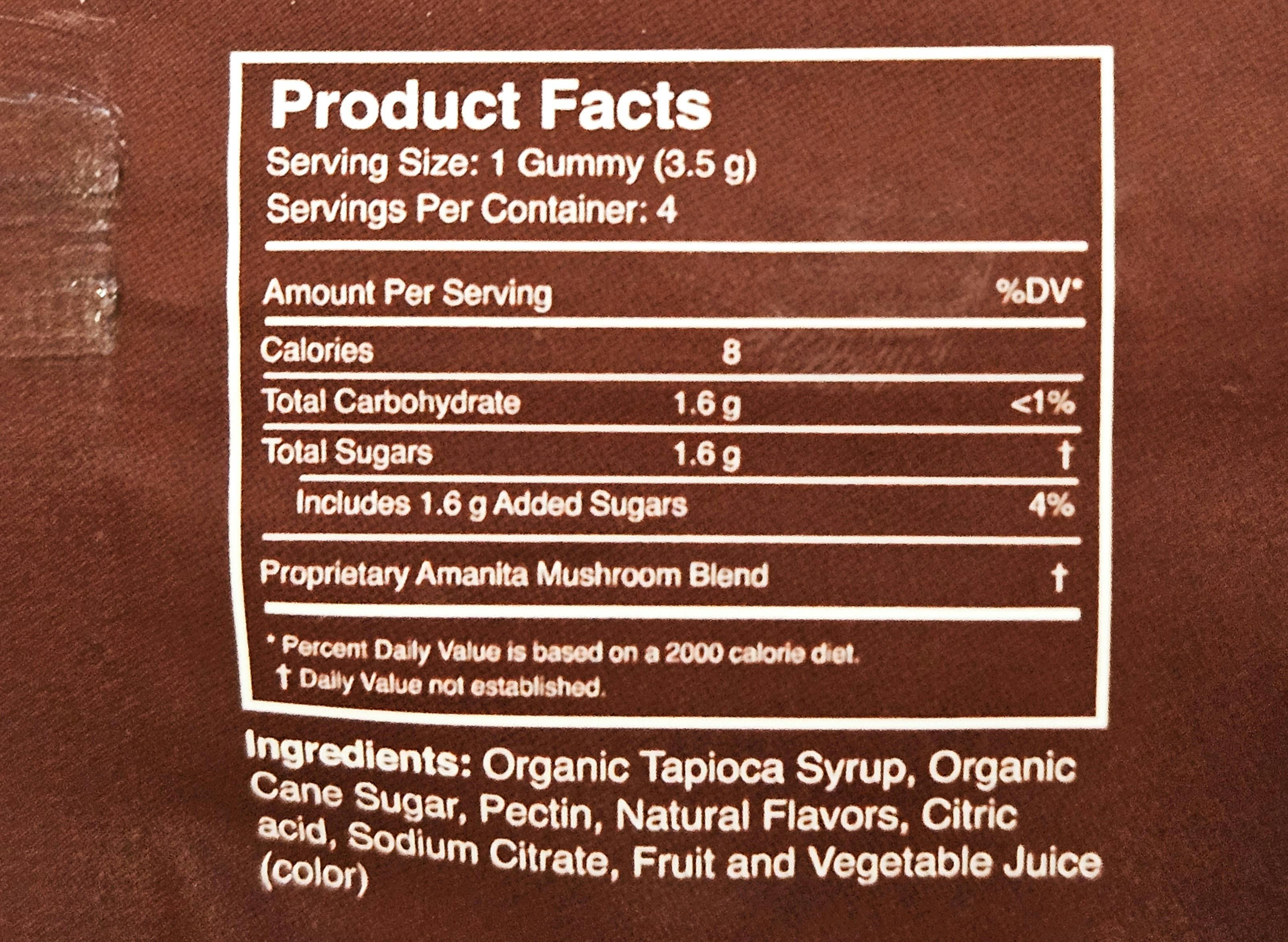 Best _Amanita muscaria_ Gummies Road Trip Ingredients