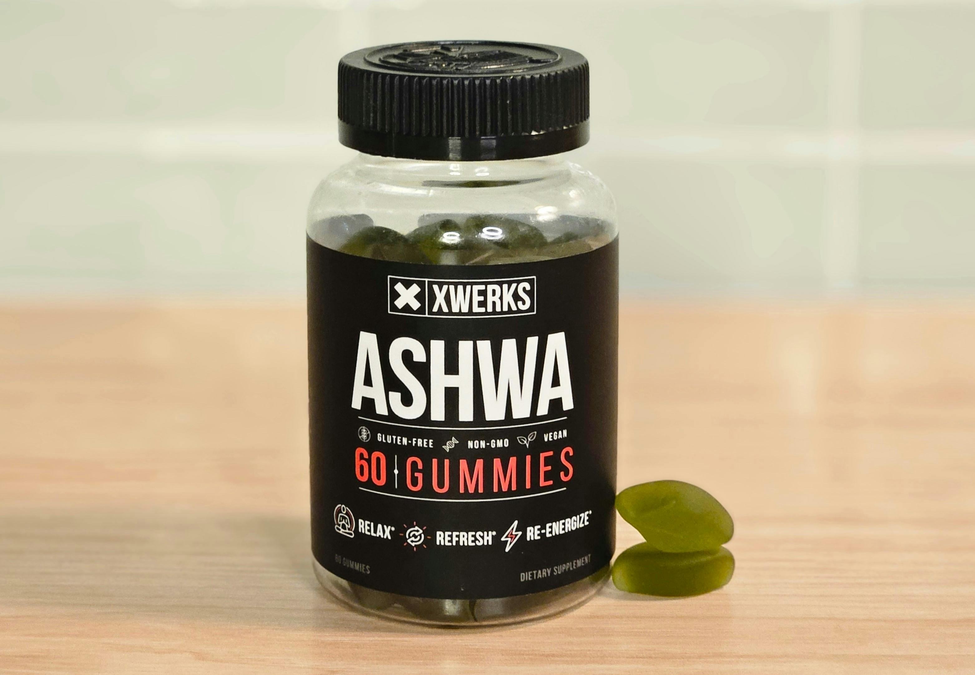 Best Ashwagandha Xwerks Gummies Bottle