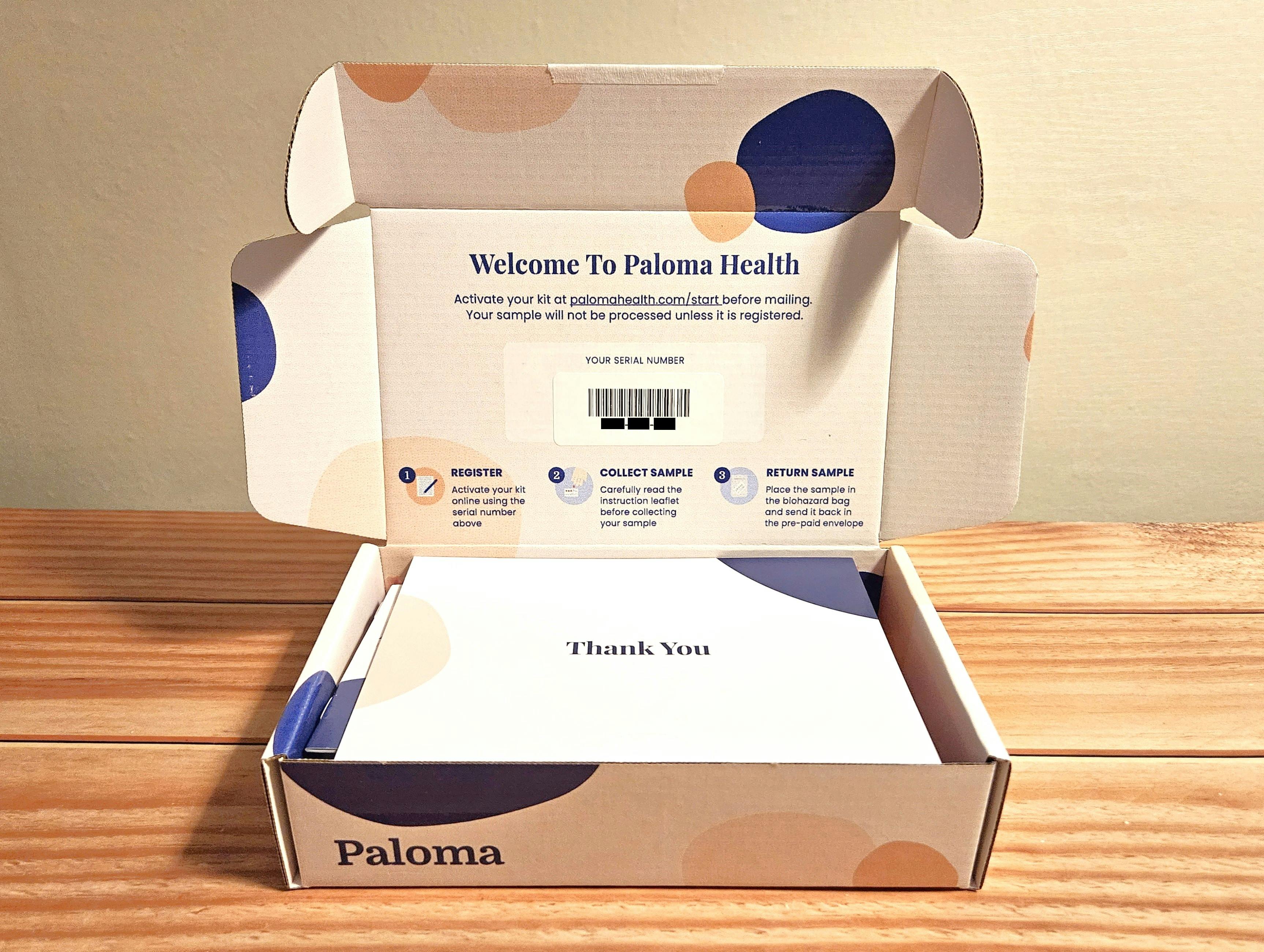 Best At Home Thyroid Tests Paloma Box Open