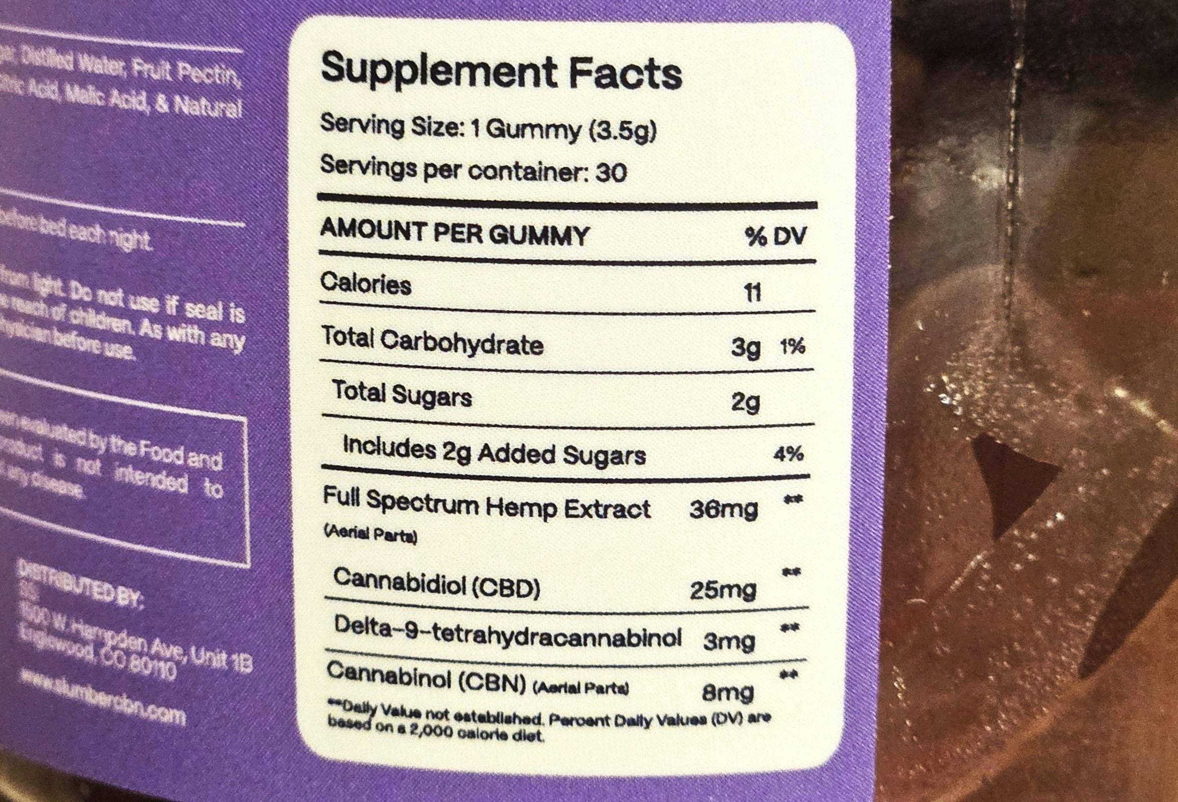 Best CBN Gummies Slumber Deep Zzzs Ingredients