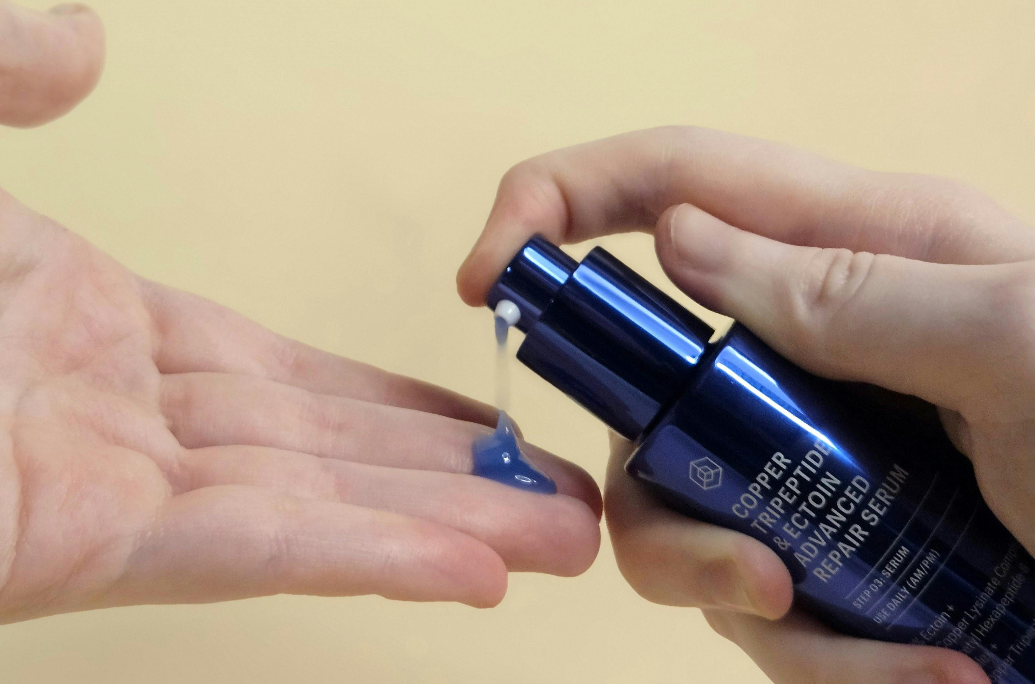 Dispensing Allies of Skin Copper Tripeptide & Ectoin Advanced Repair Serum