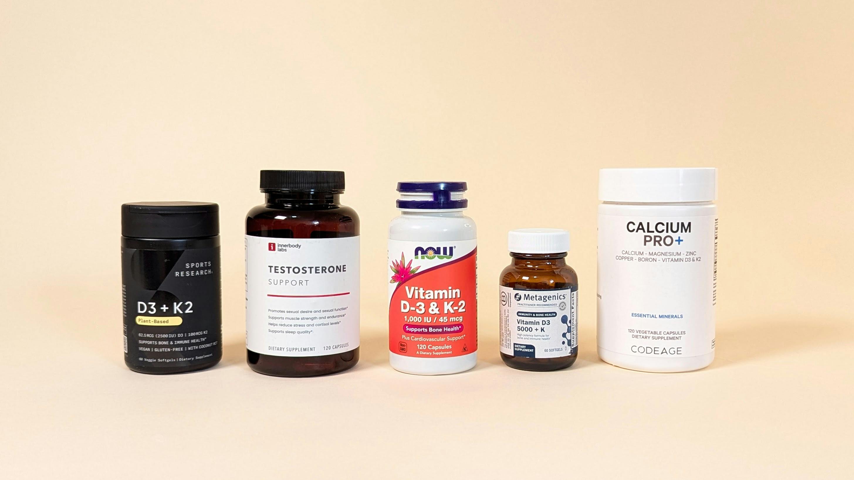 Best Vitamin D3 and K2 Supplements