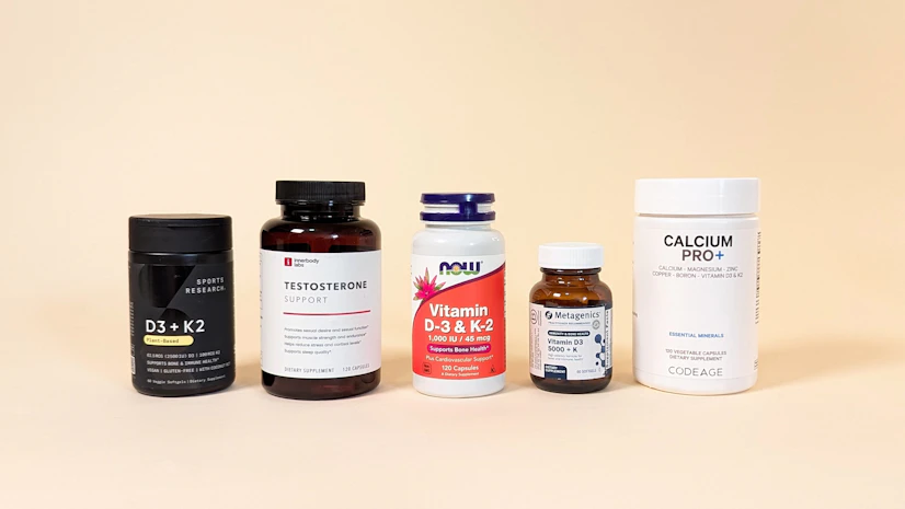 Best vitamin D3 and K2 supplements