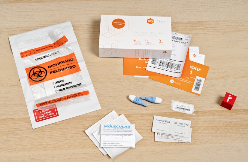 MyLab Box Food Sensitivity featured test
