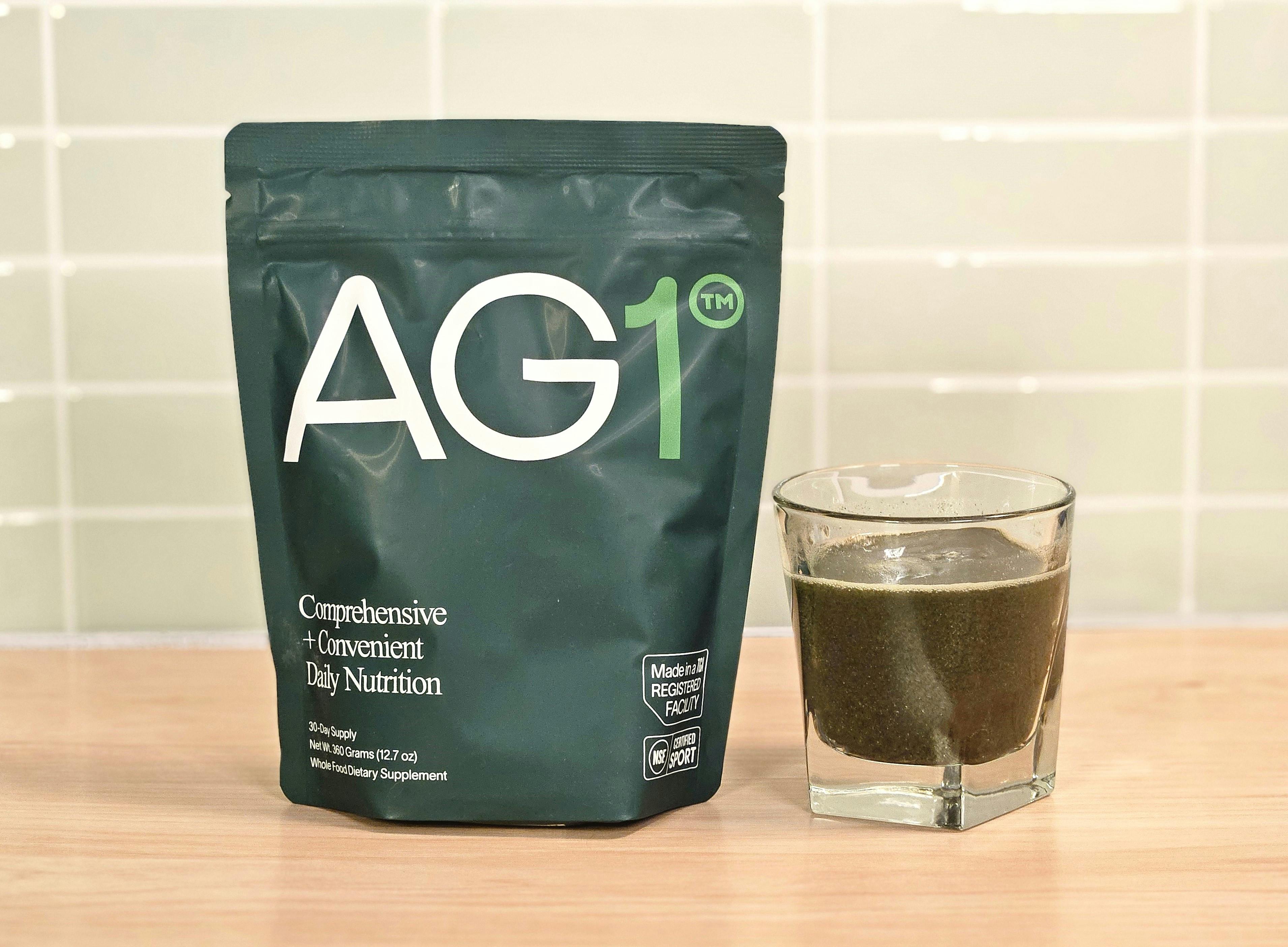 Best Fruit And Vegetable Supplements Ag1 Front