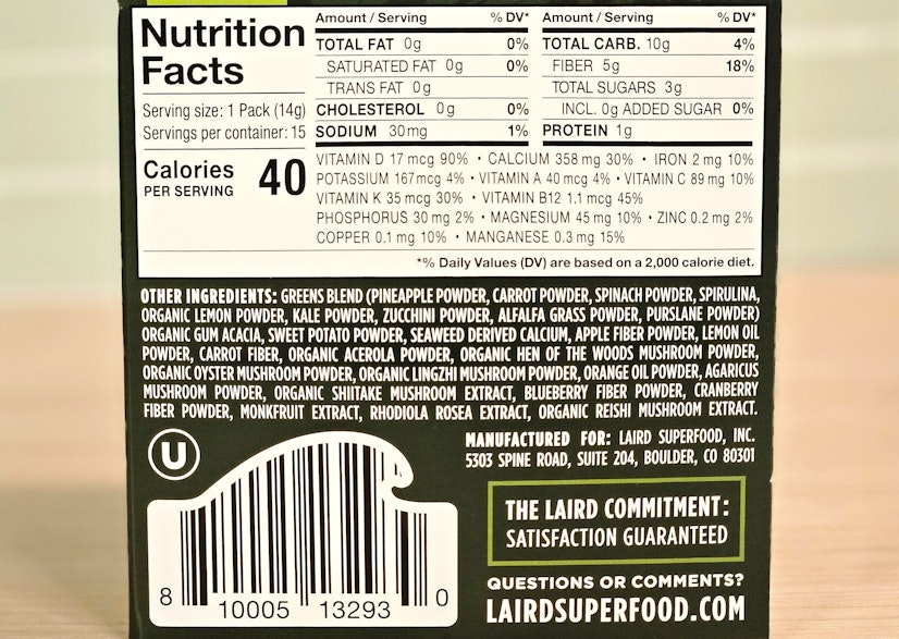 Best Fruit And Vegetable Supplements Laird Ingredients