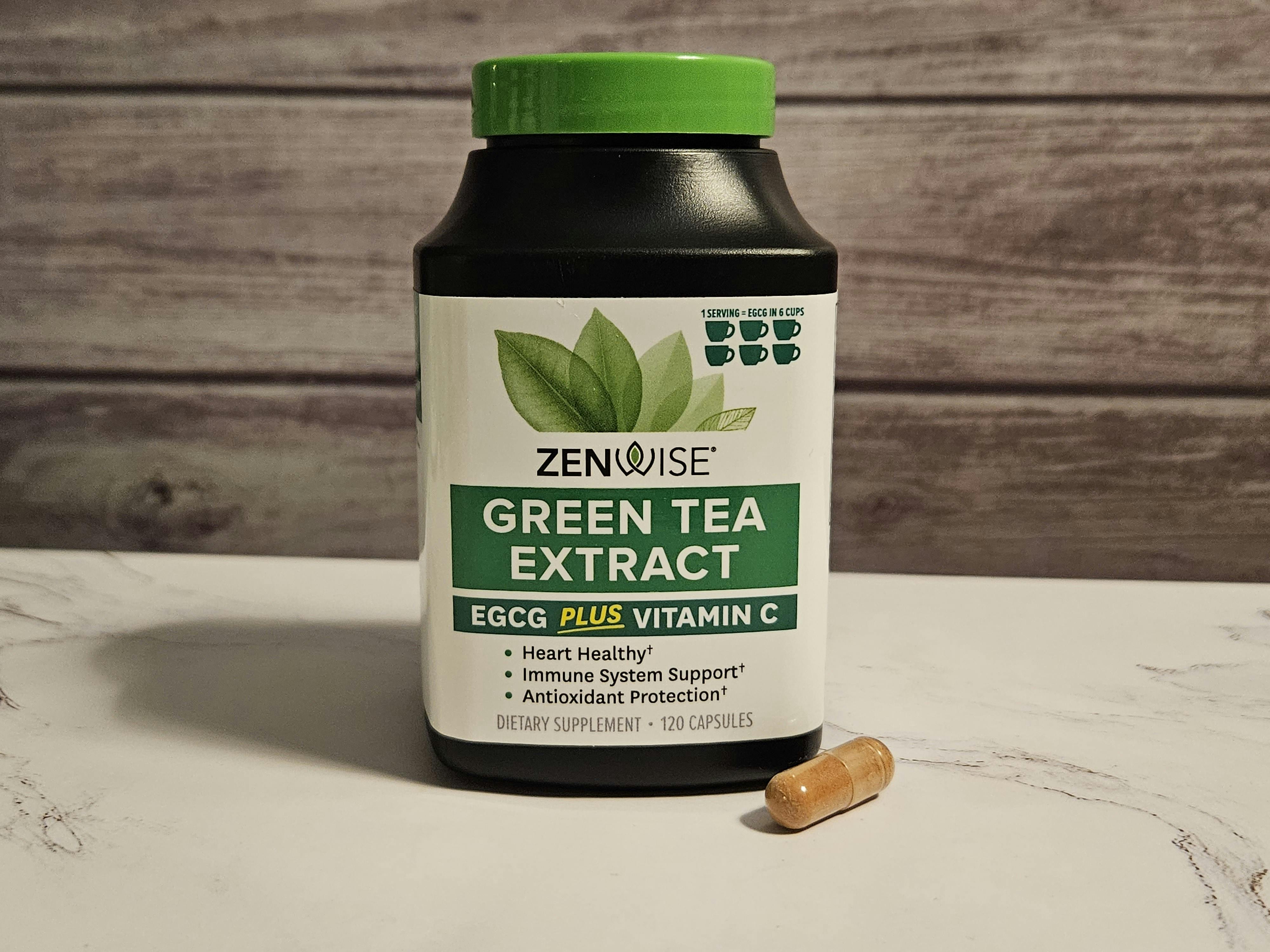 Now Foods Thermo Green Tea Extra Strength Veg Capsules - Capsules Green Tea