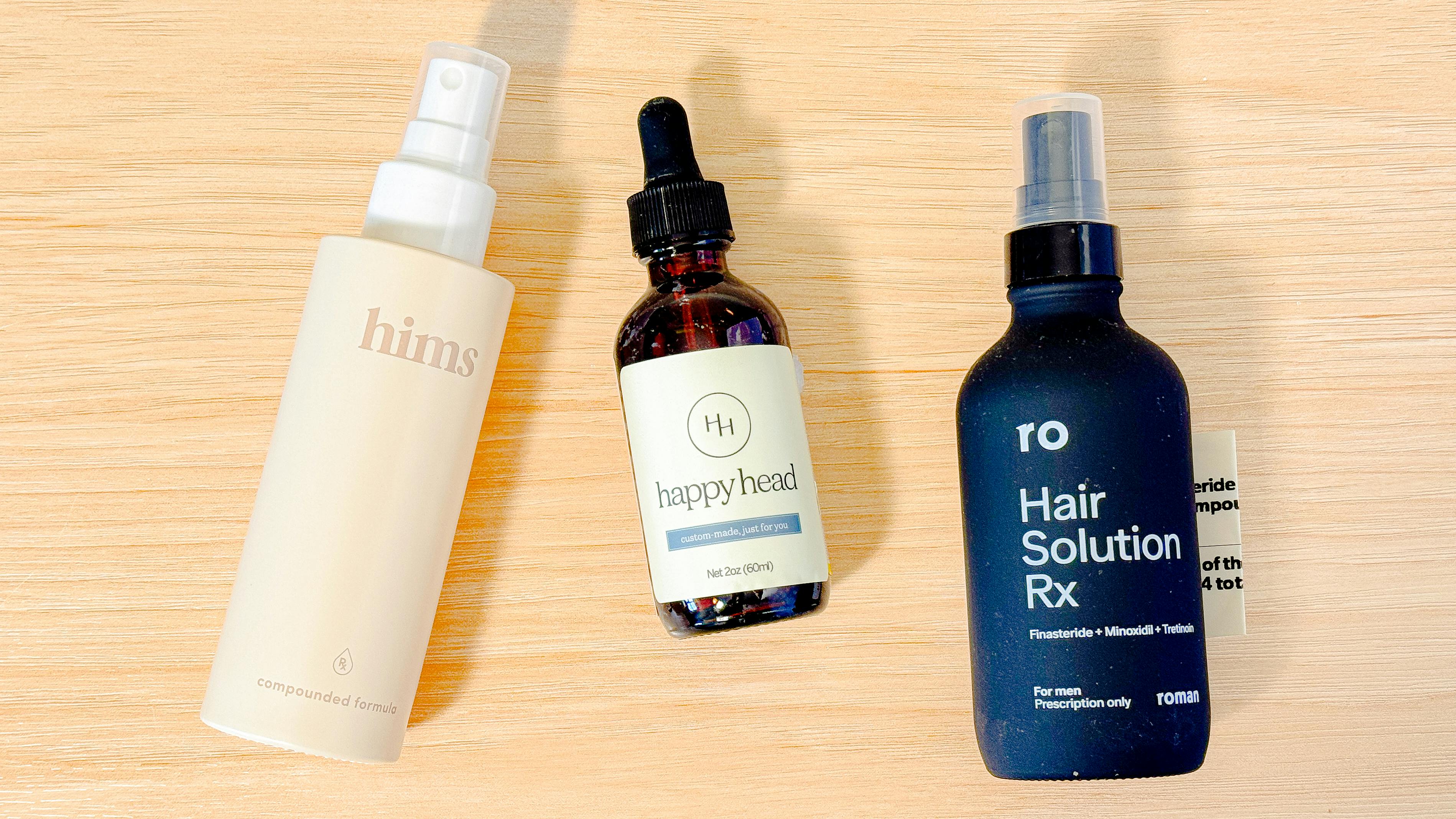 Topical Finasteride from Hims, Ro, and Happy Head