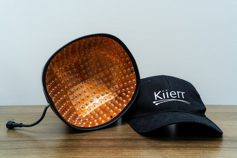 Kiierr laser cap for low-level laser therapy