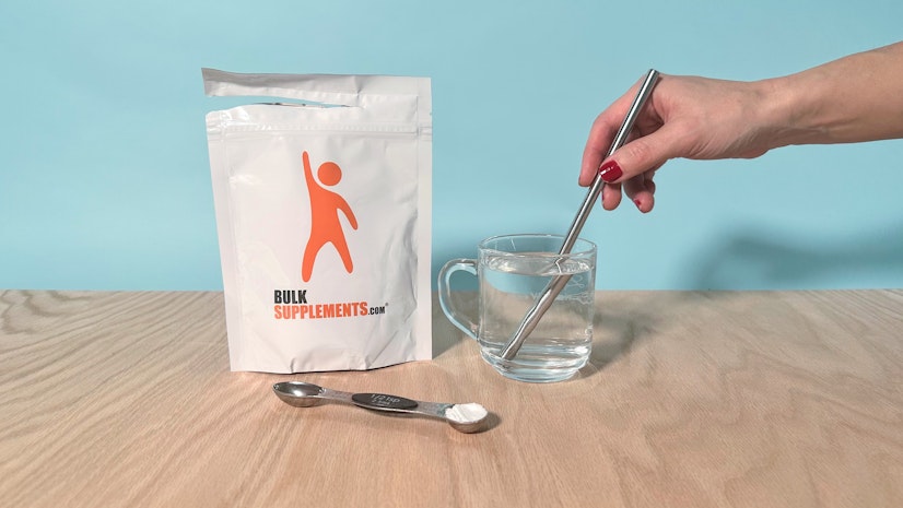 A shot of the BulkSupplements bottle