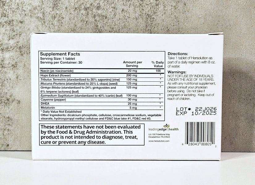 Best Instant Female Arousal Pills Hersolution Ingredients