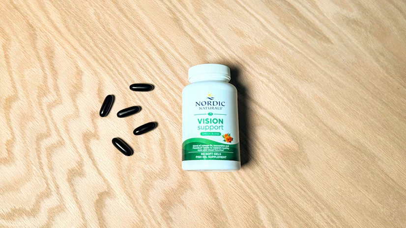 A picture of the Nordic Naturals supplement bottle