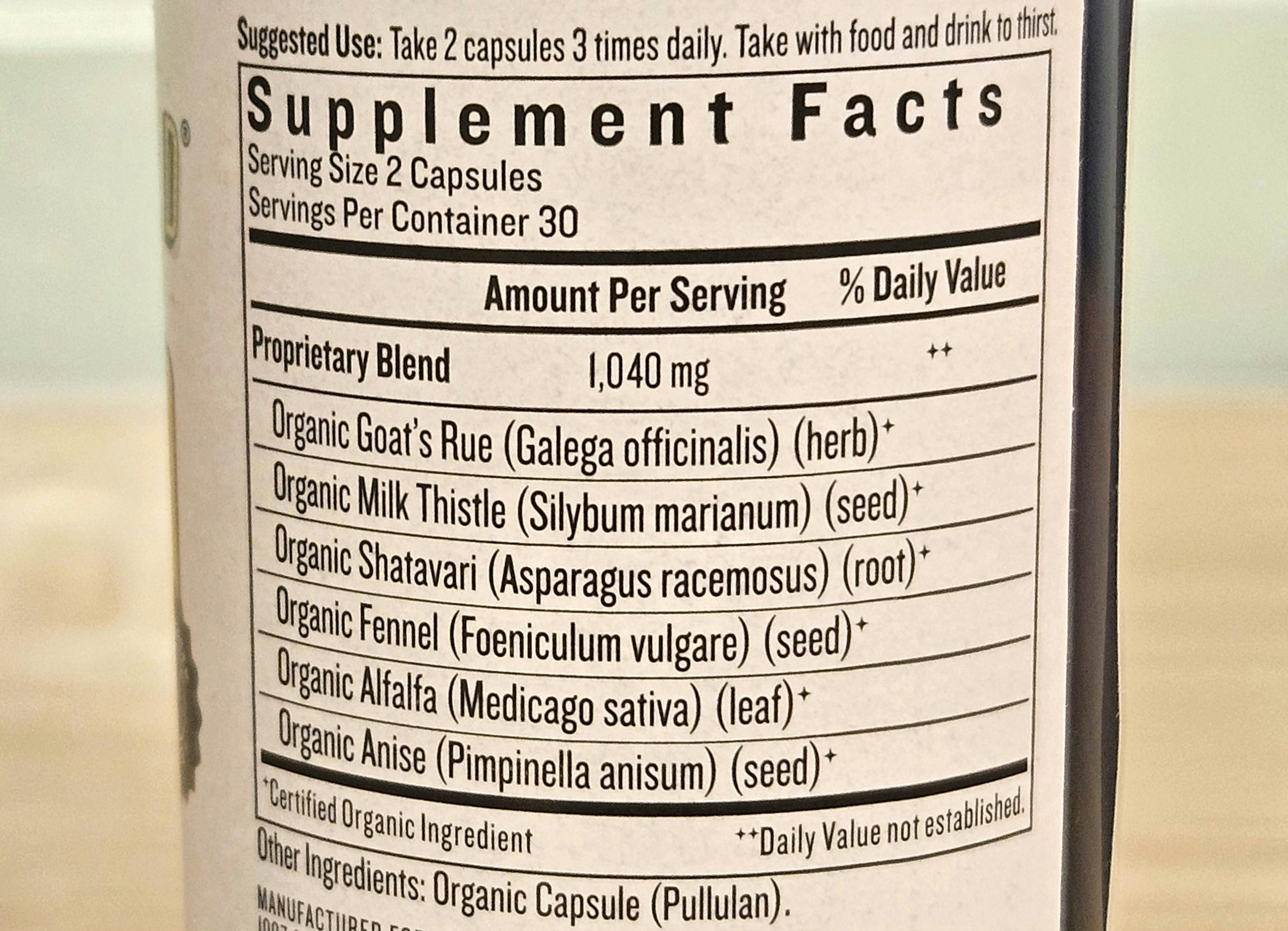 Best Milk Thistle Legendairy Milk Liquid Gold Ingredients