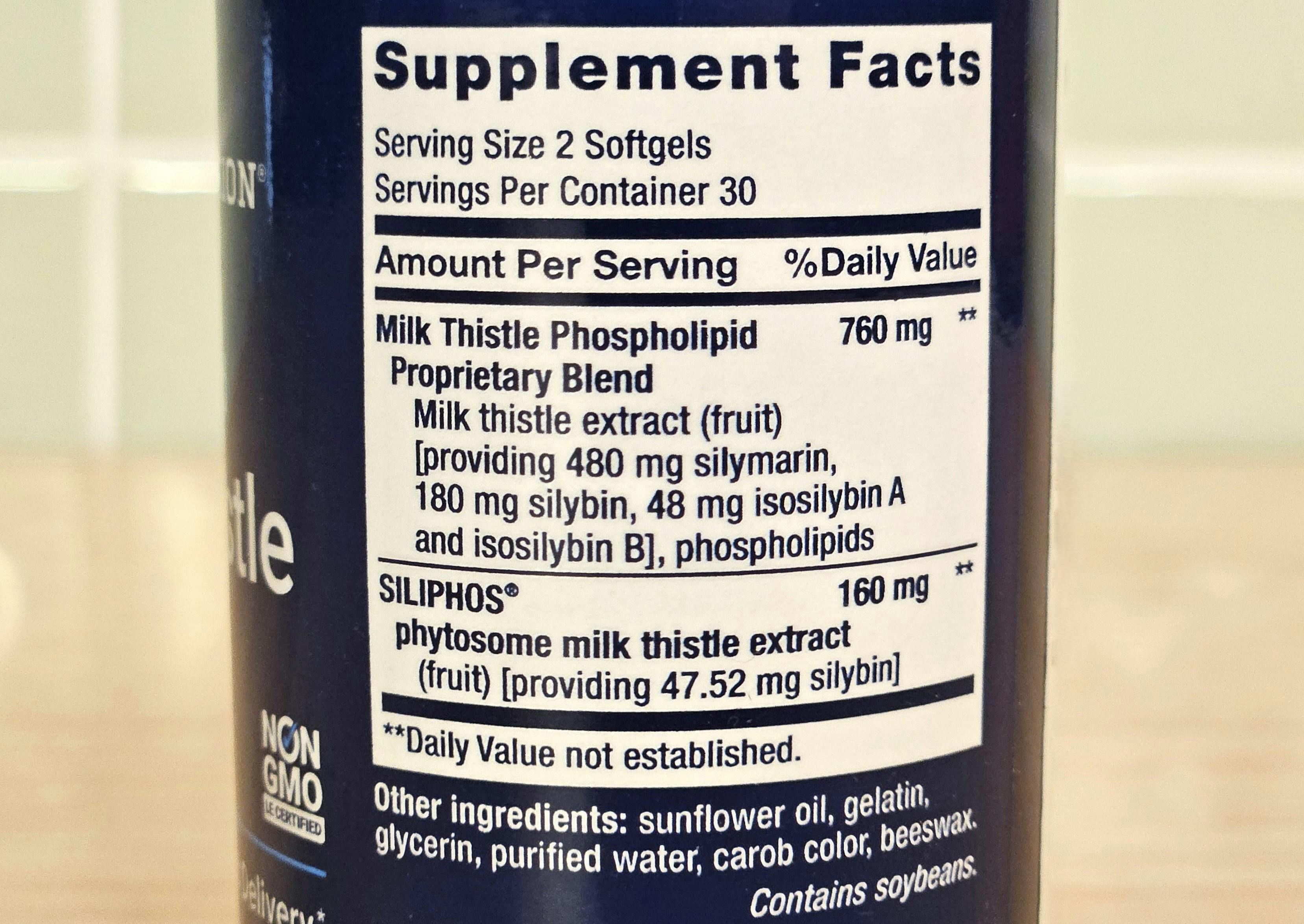 Best Milk Thistle Life Extension Ingredients