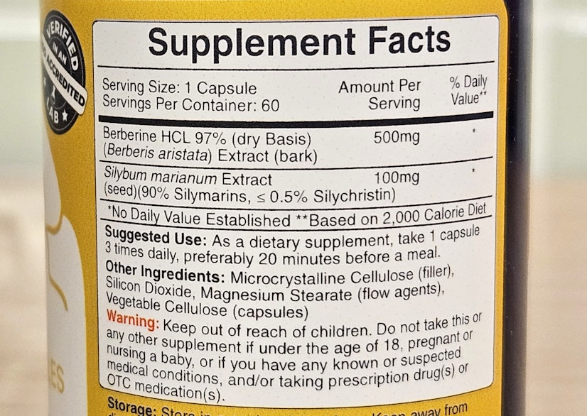 Best Milk Thistle Nootropics Depot Plus Berberine Ingredients