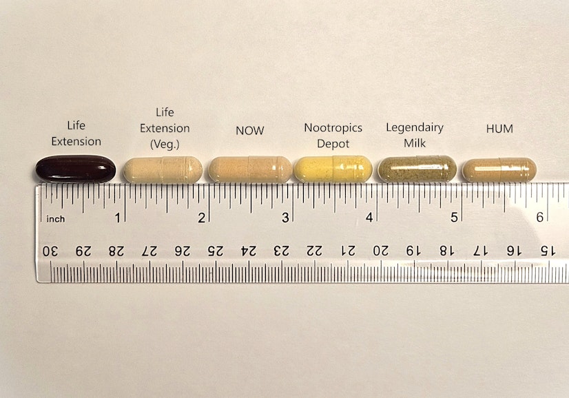 Best Milk-thistle Pill Size Comparison With Labels