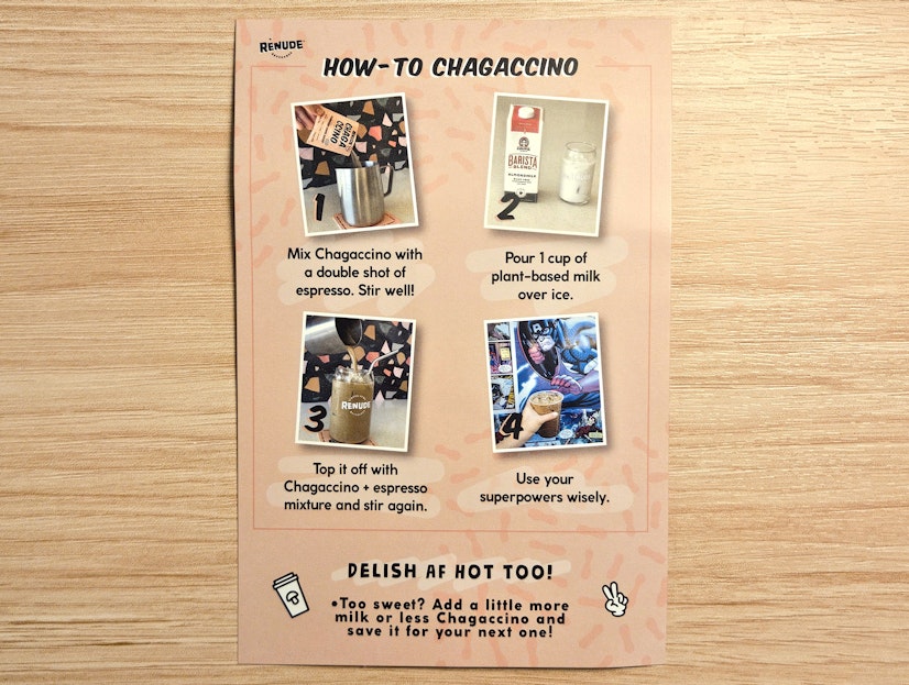 Best Mushroom Coffee Chagaccino Instructions