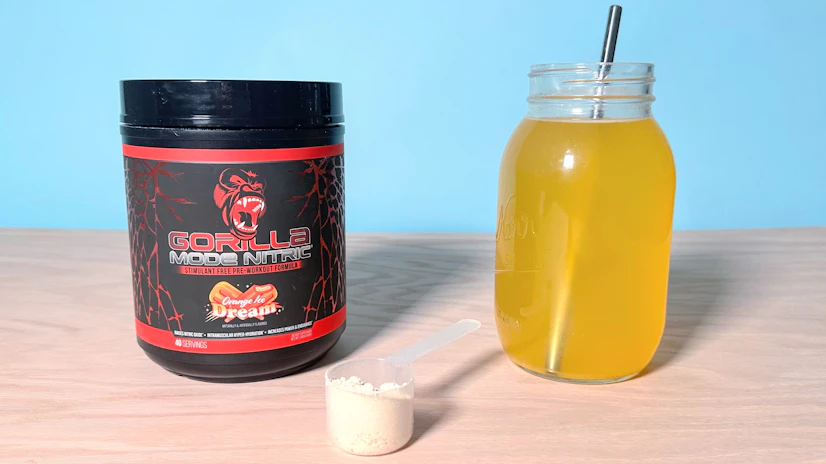 A picture of the Gorilla Mind supplement bottle
