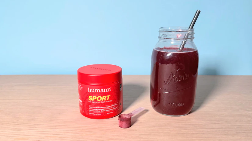 A picture of the HumanN supplement bottle