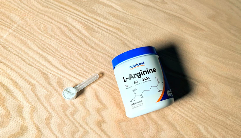 A picture of the Nutricost supplement bottle