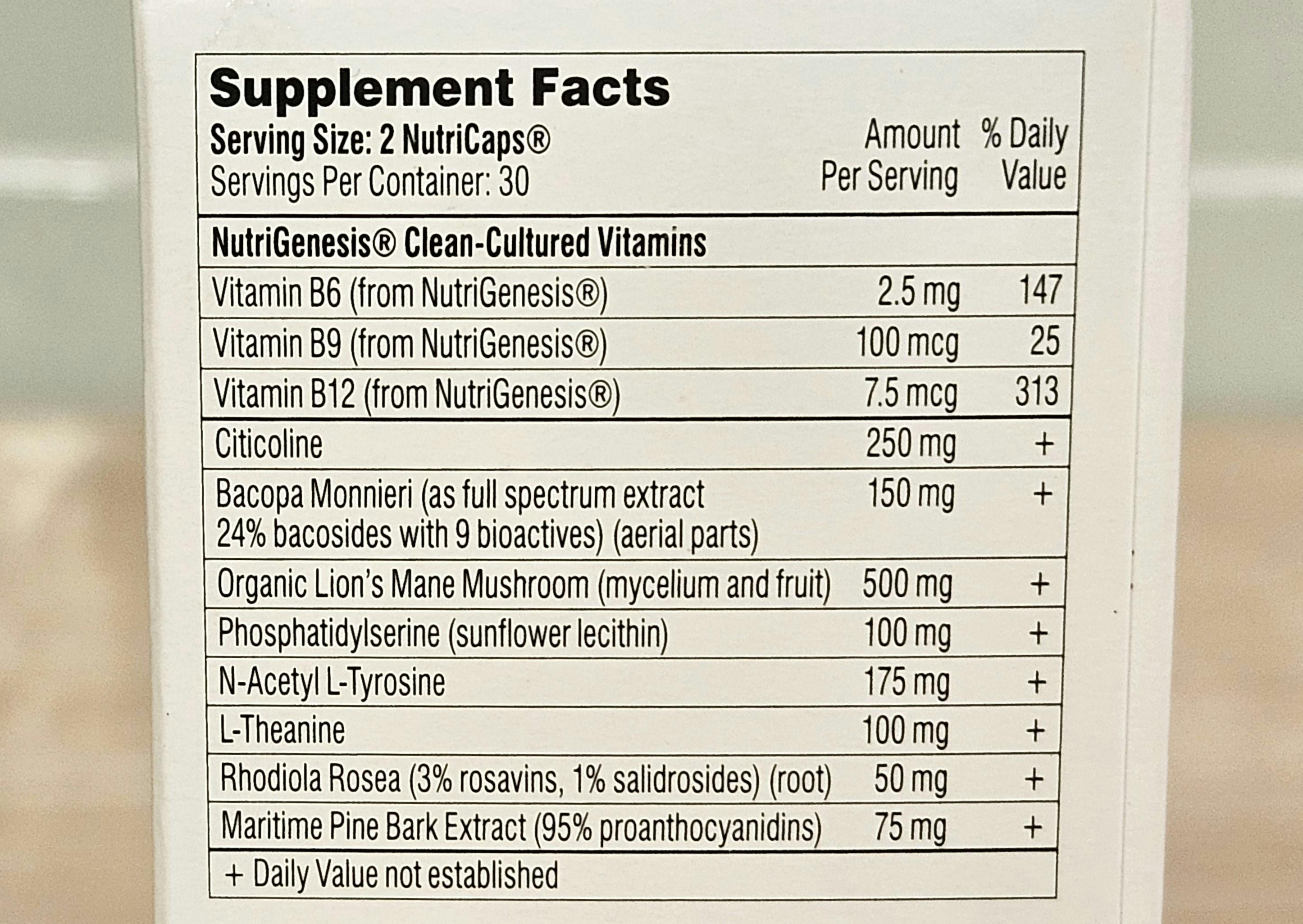 Best Nootropics Mind Lab Pro Ingredients