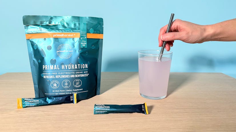 A shot of the Primal Harvest Primal Hydration bag