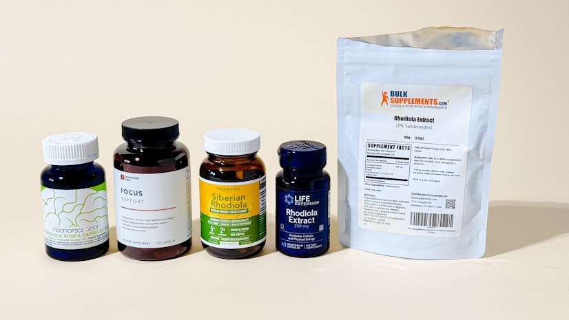 The Best Rhodiola Supplements side by side