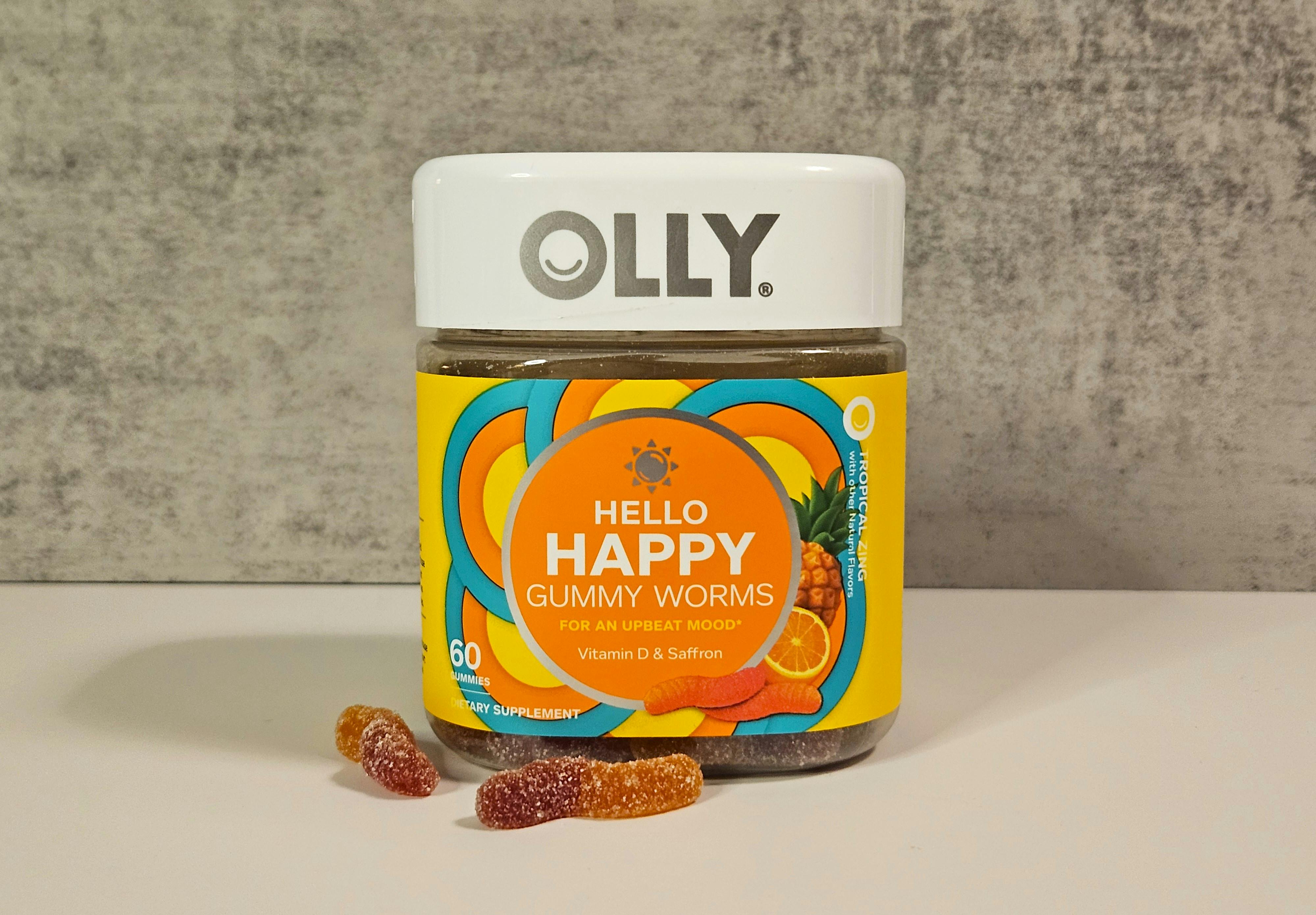 Saffron Supplement Olly Bottle