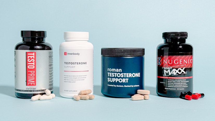 The best testosterone boosters right now - Innerbody Labs Testosterone Support, TestoPrime, Roman Testosterone Support, Nugenix Total-T Maxx