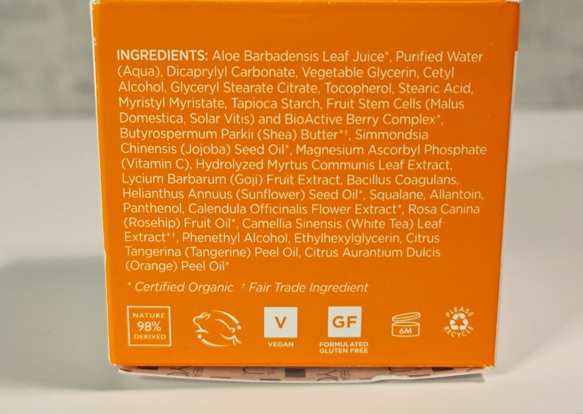 Best Whitening Cream Andalou Ingredients