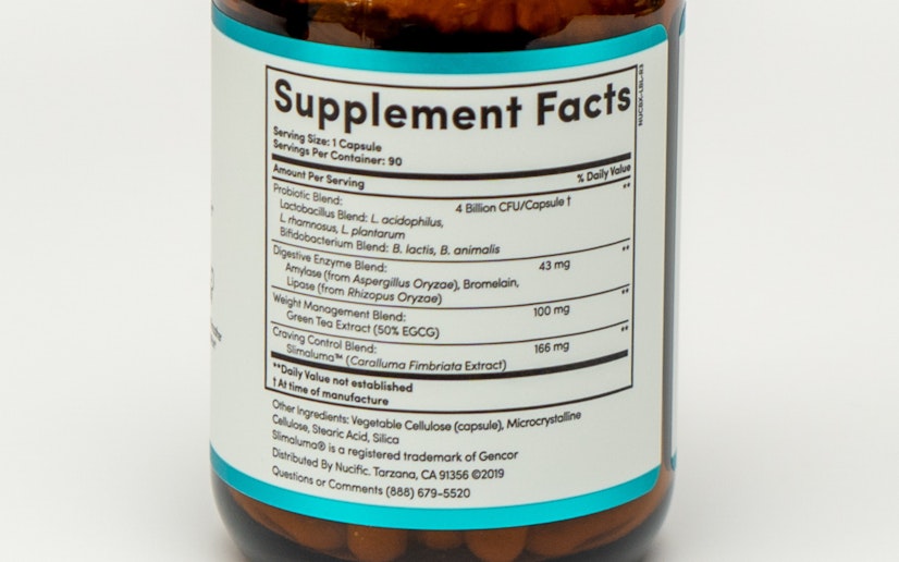 Bio X 4 Supplement Facts