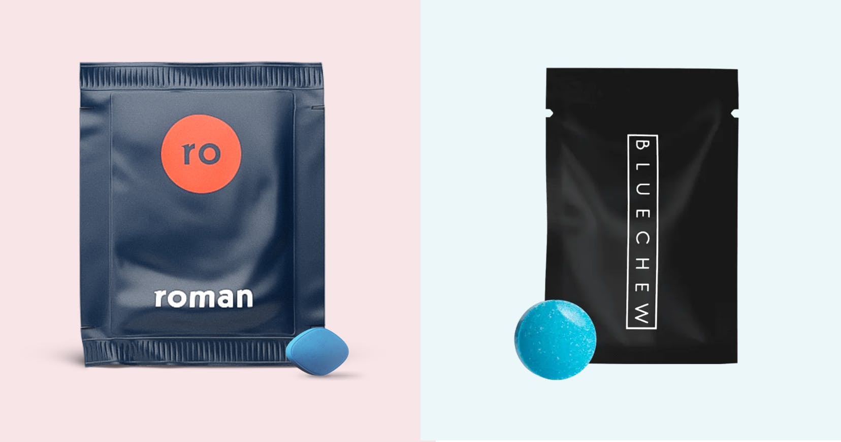 BlueChew vs Roman: Where should you get ED meds?