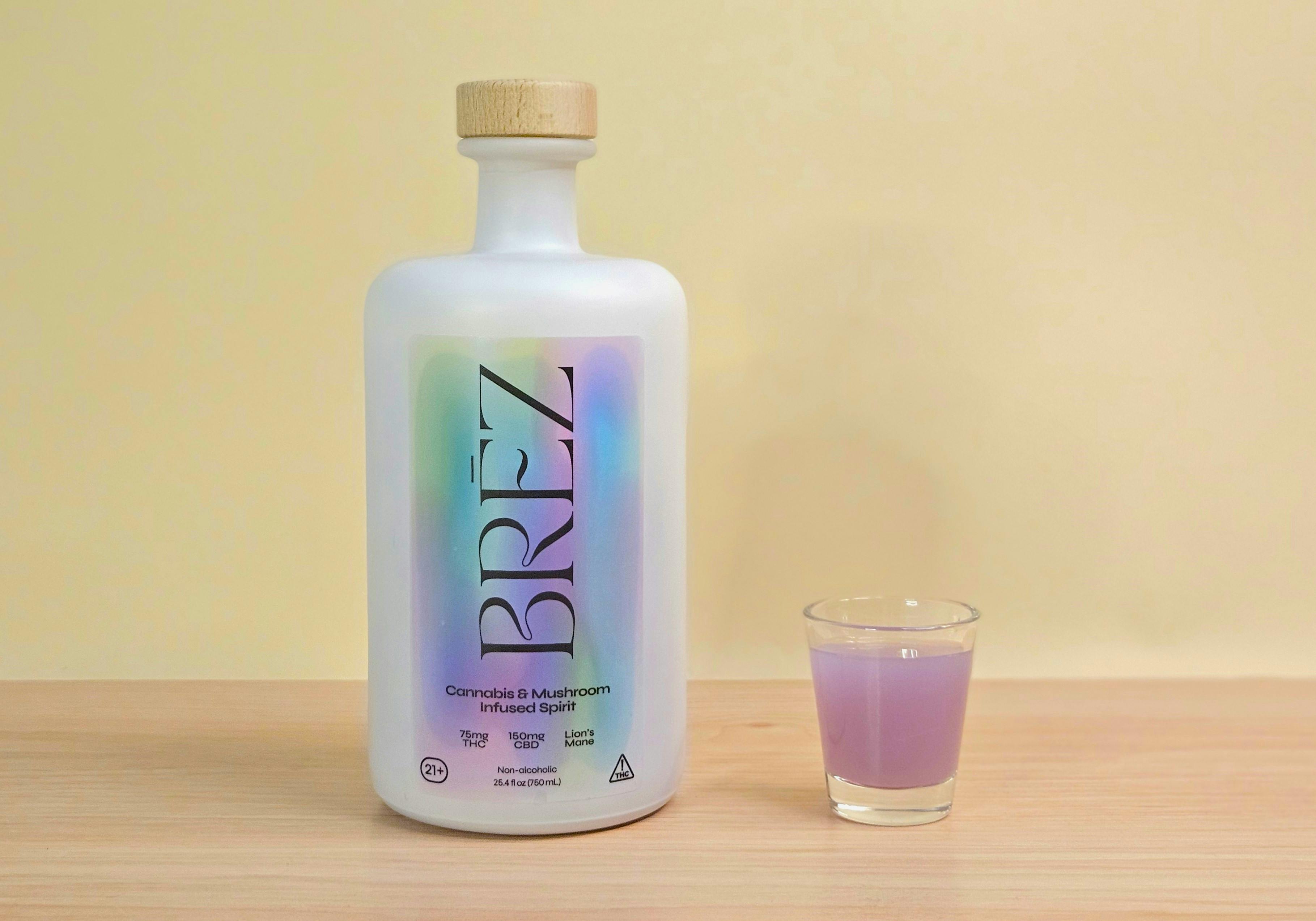 Brez Drink Review Spirit with Glass