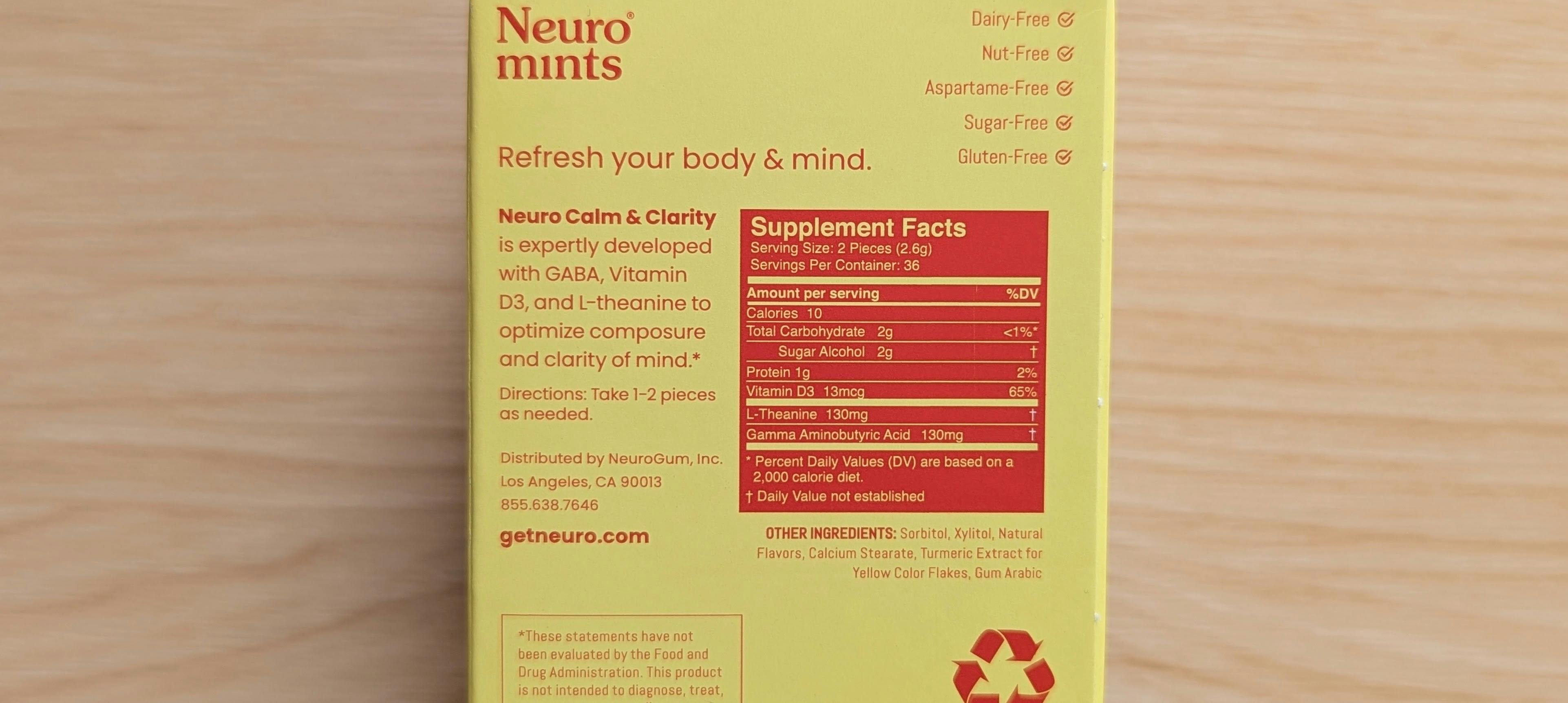 Calm And Clarity Label