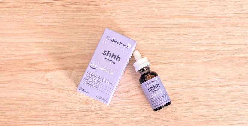 Cbdistillery Shhh Distilled Bird's Eye