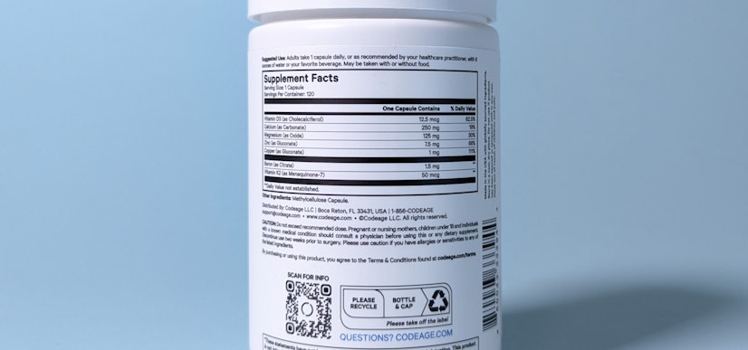 Codeage Calcium Pro Plus Ingredients