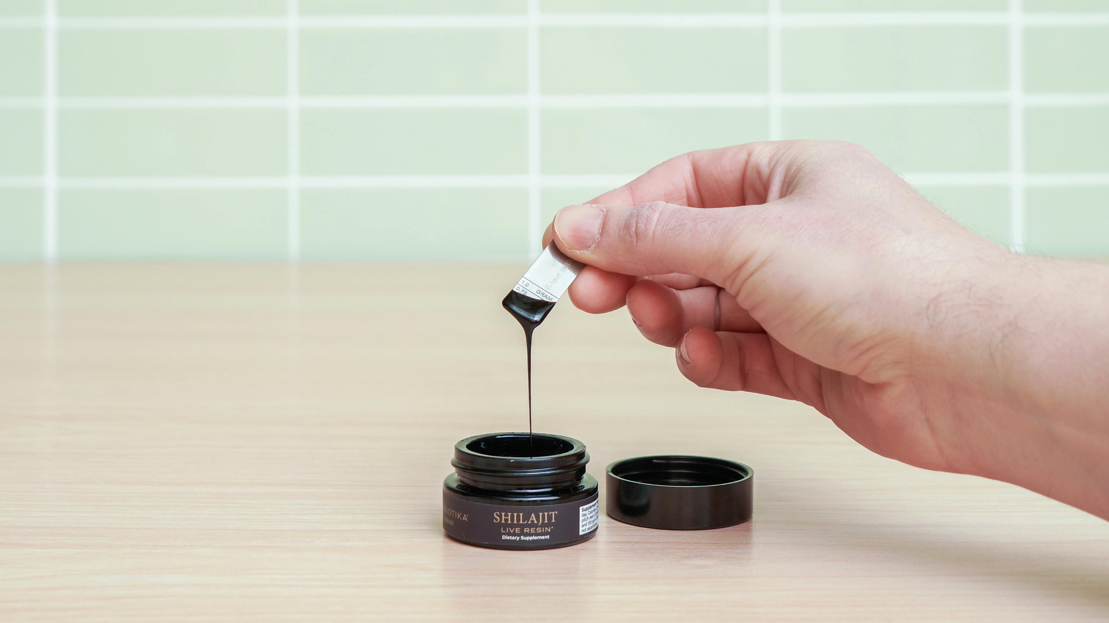 Cymbiotika Shilajit Consistency