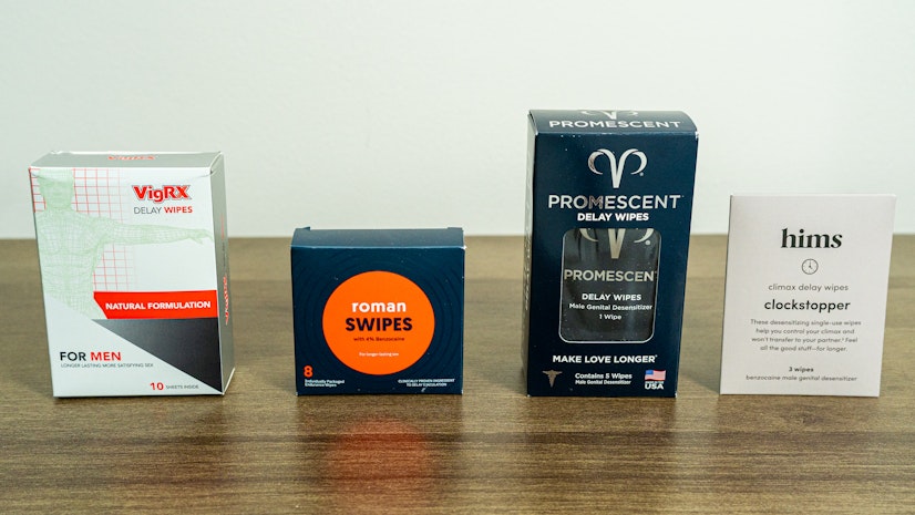 Delay Wipes Group Of Boxes