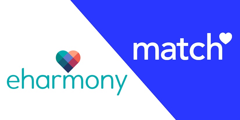 eHarmony vs. Match Header