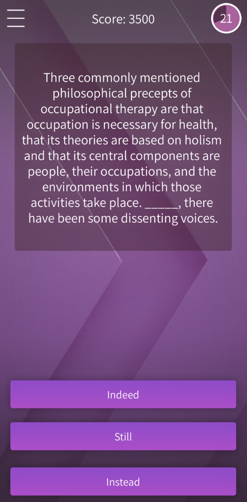 Focus factor game connections