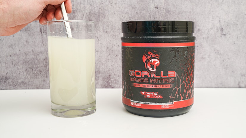 Gorilla Mode Nitric mixed